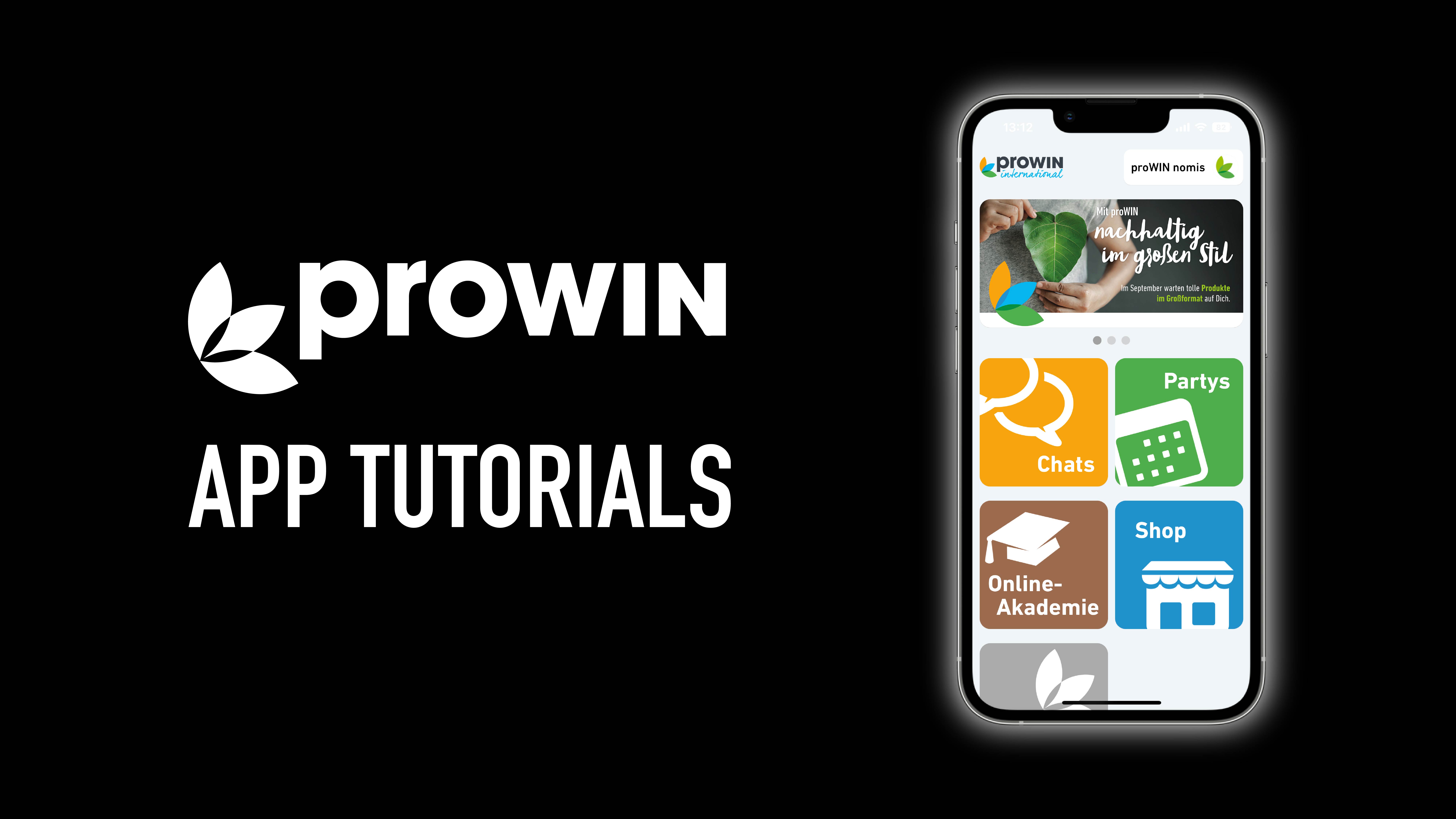 Jetzt online: proWIN App Tutorials