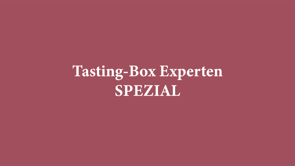 Erstes Tasting Box-Experten SPEZIAL mit Nicole Kirchhoff